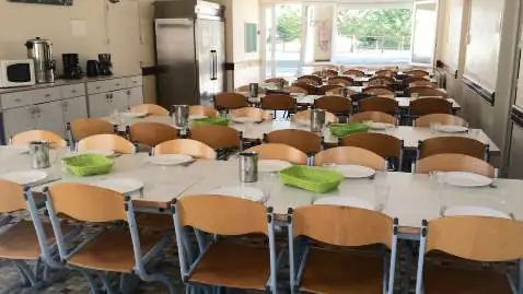 salle pour la restauration
